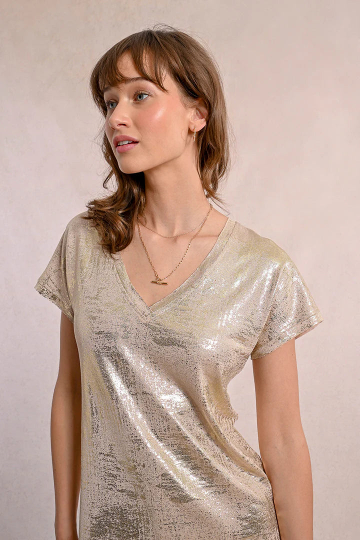 Gold/Beige T-Shirt