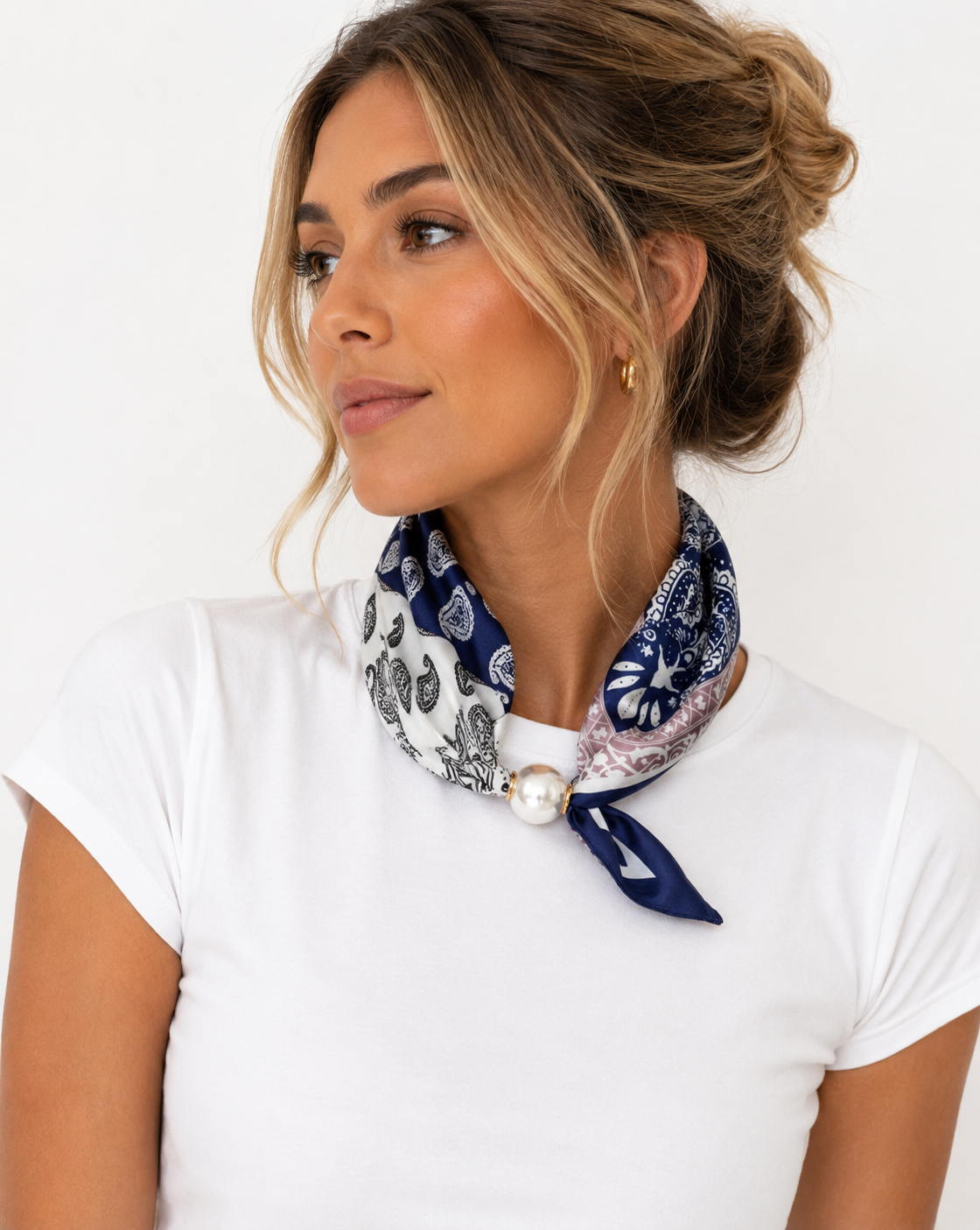 Pearl Scarf B