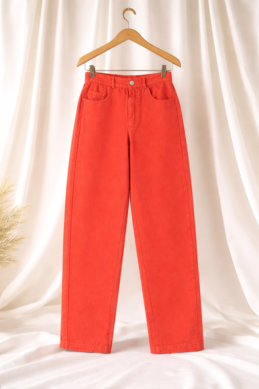 Evie Coral Jeans