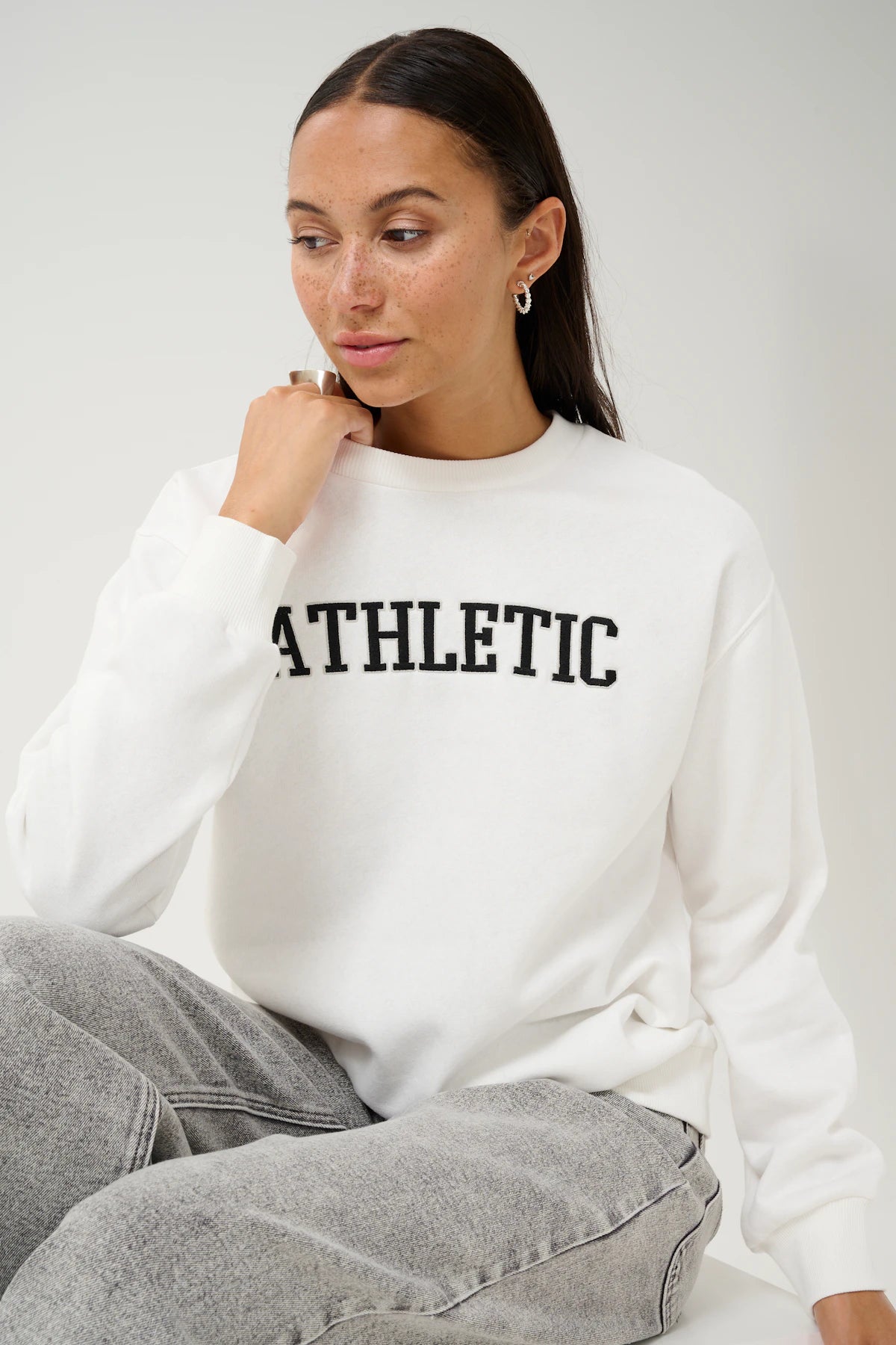 Kaviola Sweatshirt Chalk