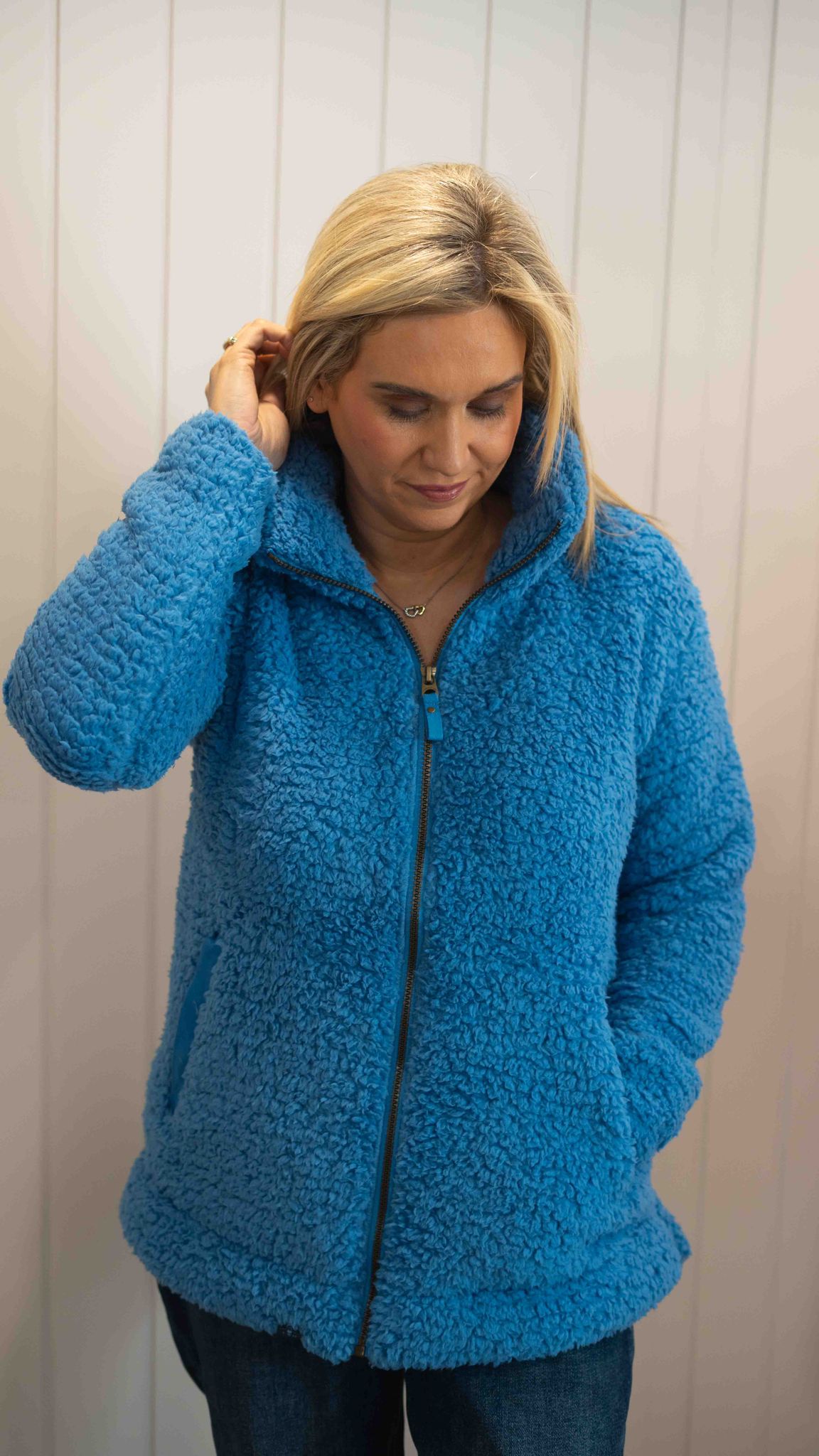 Blue Fleece