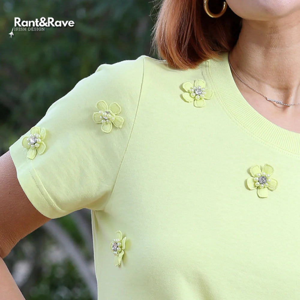 Ella t-shirt (lime)
