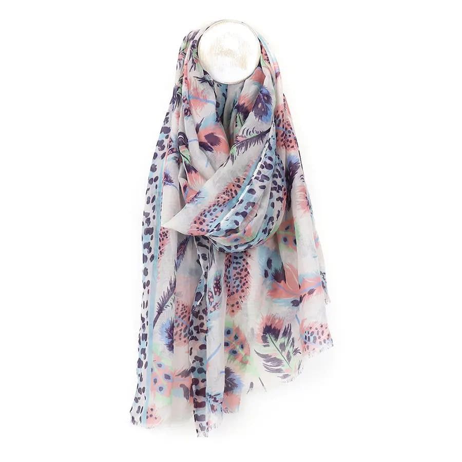 Feather Scarf