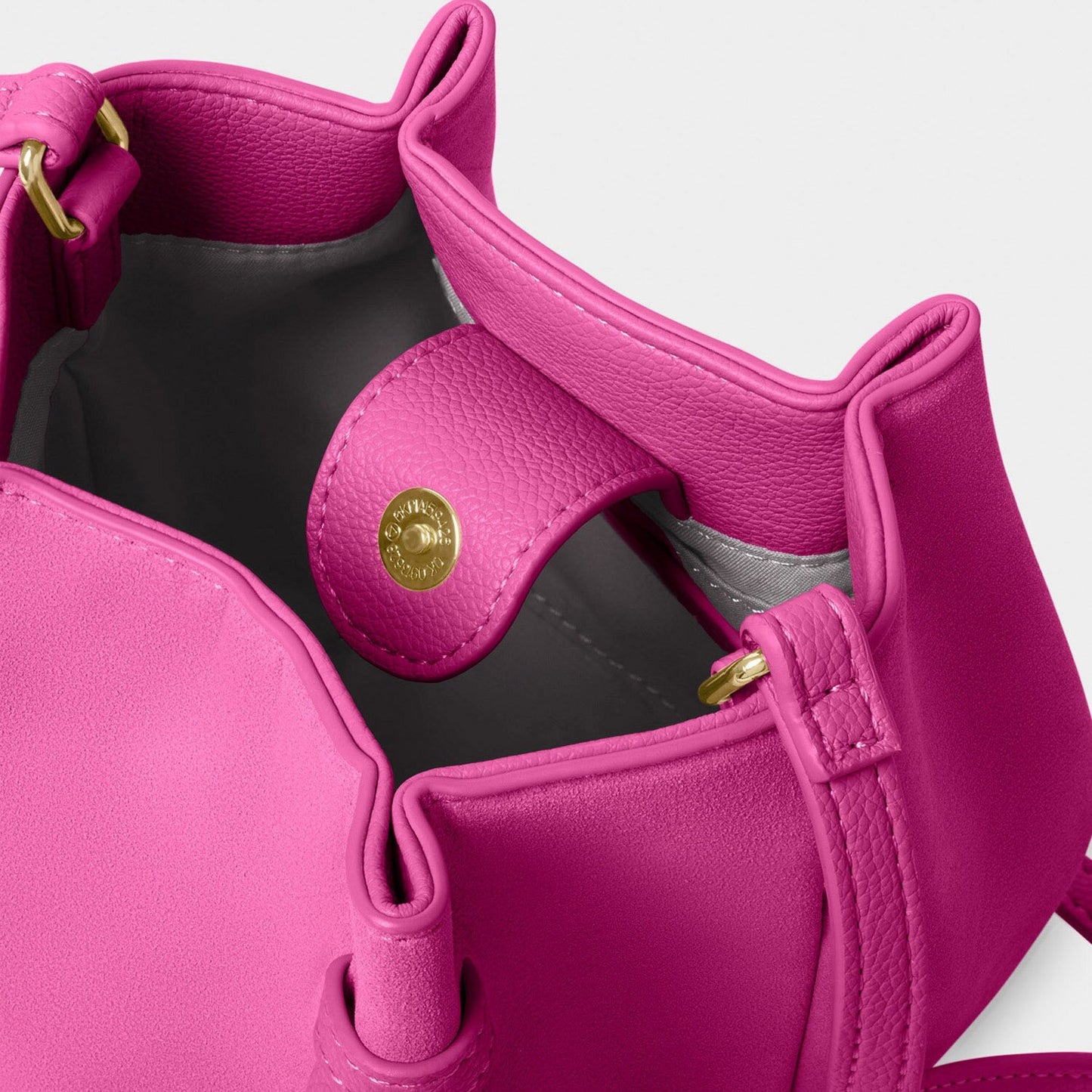 Celina Mini Suedette Bucket Bag