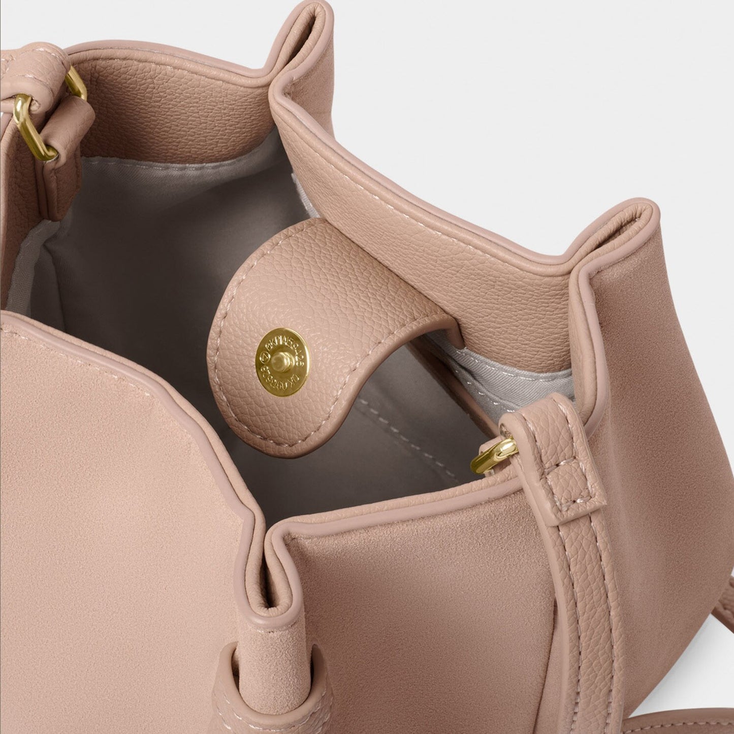 Celina Mini Suedette Bucket Bag