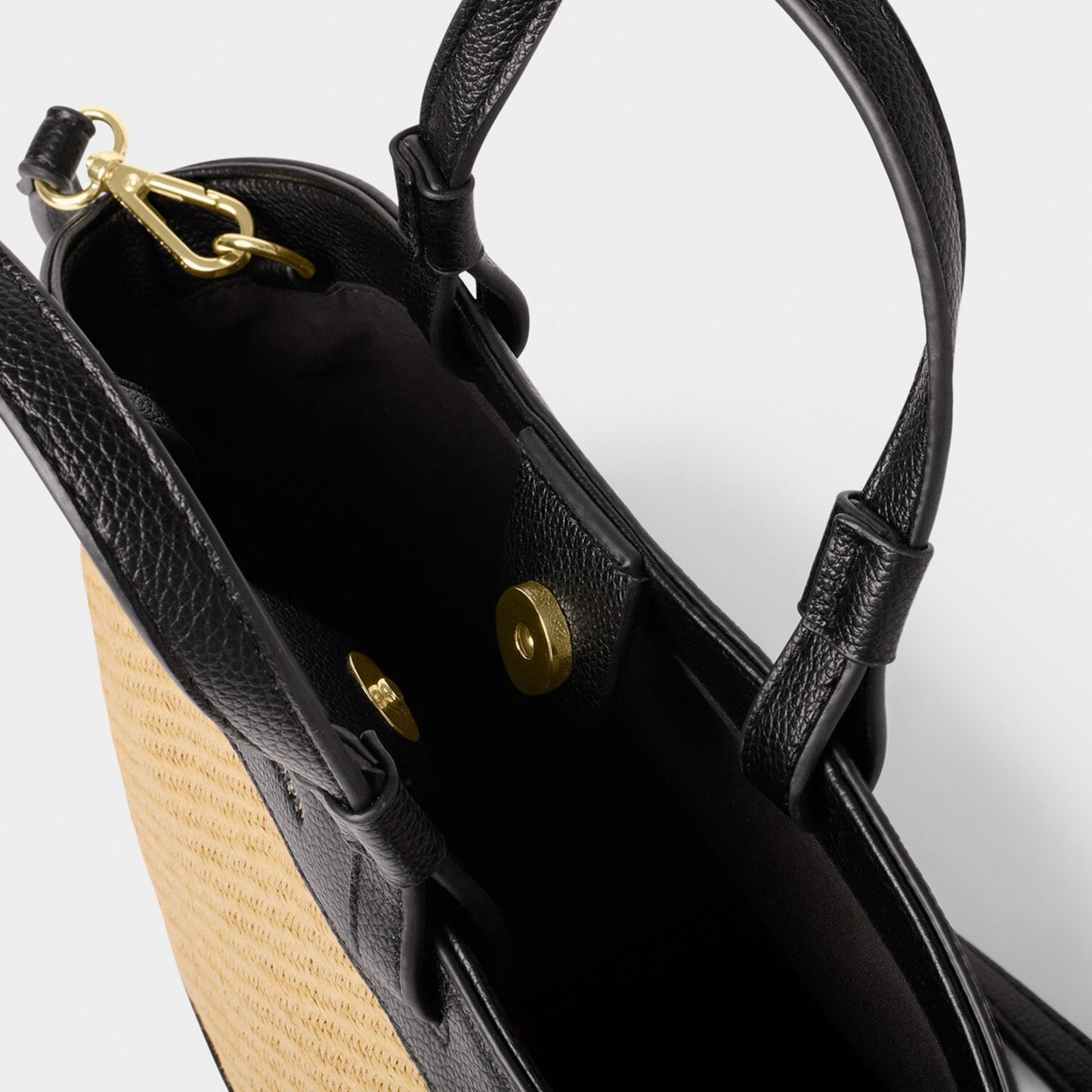 Riviera Raffia Mini Tote Bag