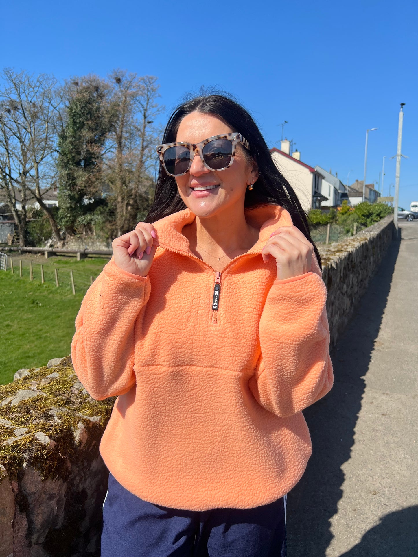 Orange Fleece