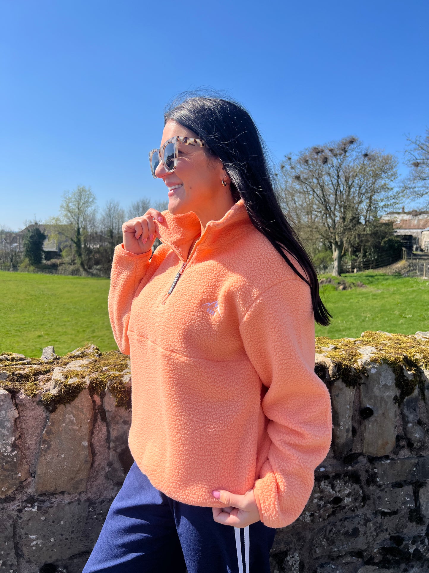 Orange Fleece