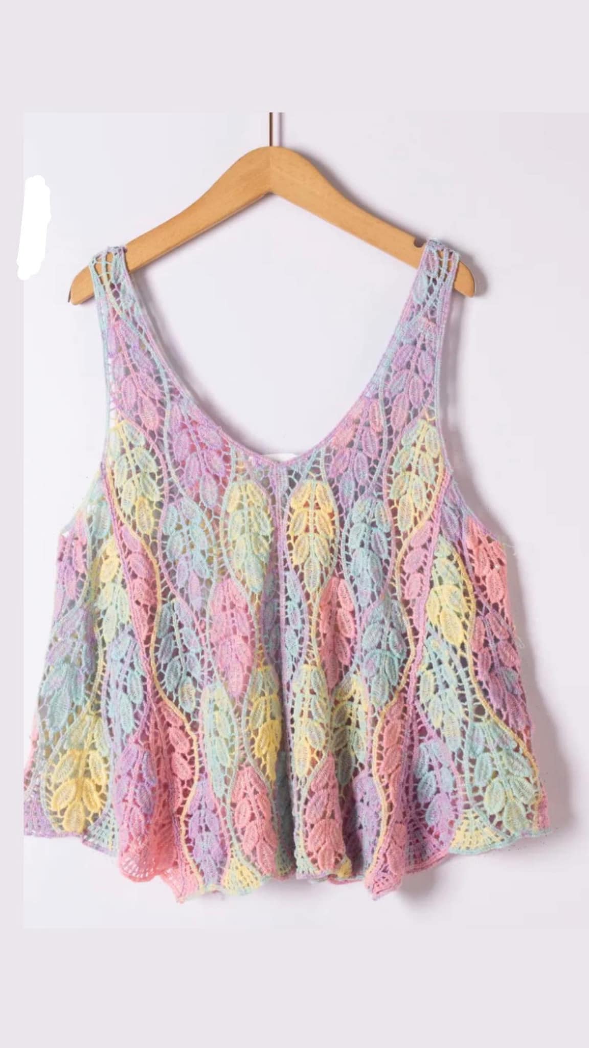 Pastel Muliticolour Vest