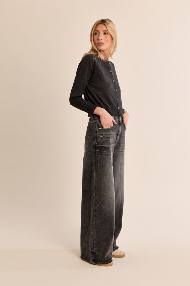 Dark Grey Cardigan