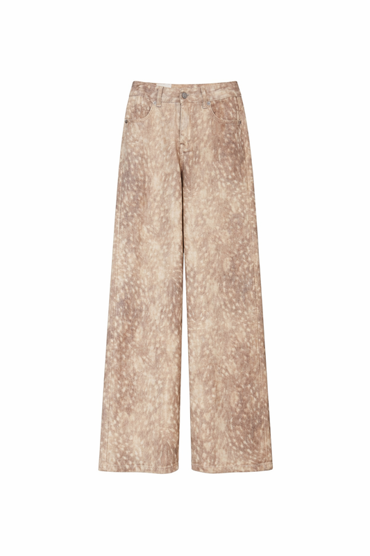 Deer printed Jeans