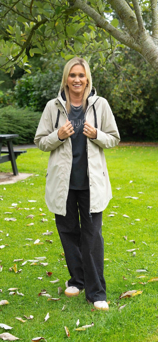 Snow Stone Grey Coat