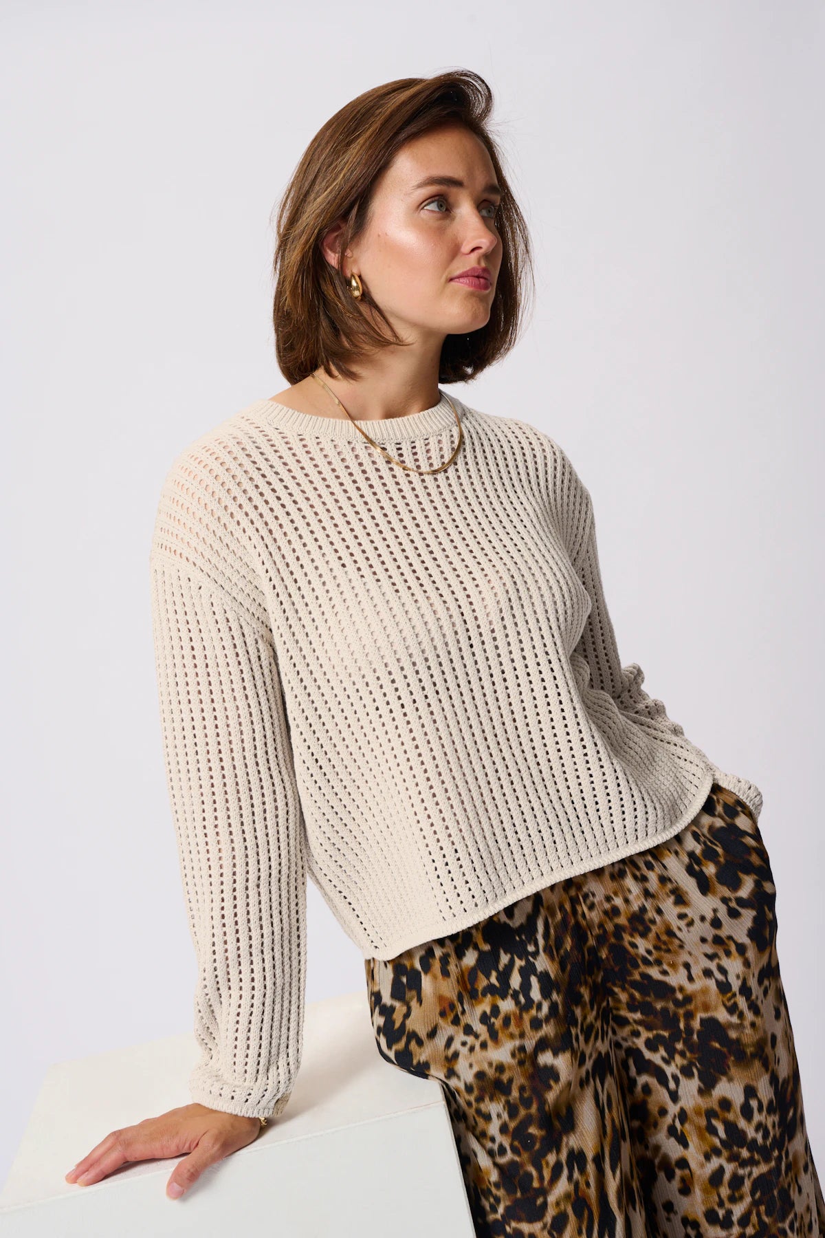 Kasolar pullover (feather gray)