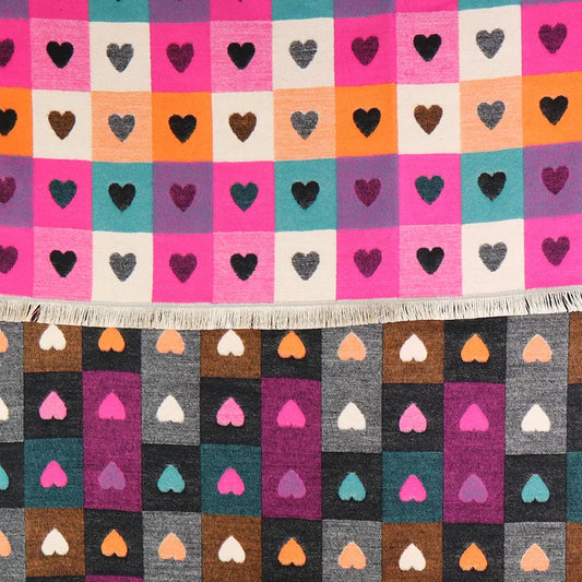 Heart scarf