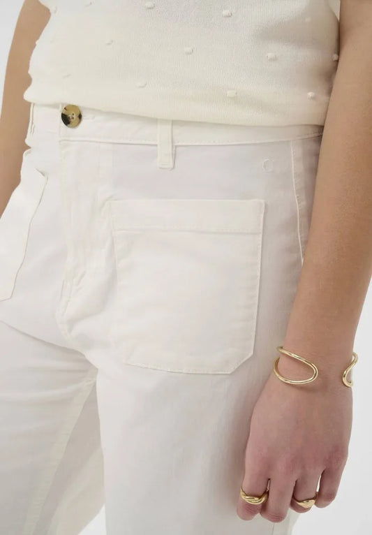 CRBerta Jeans White