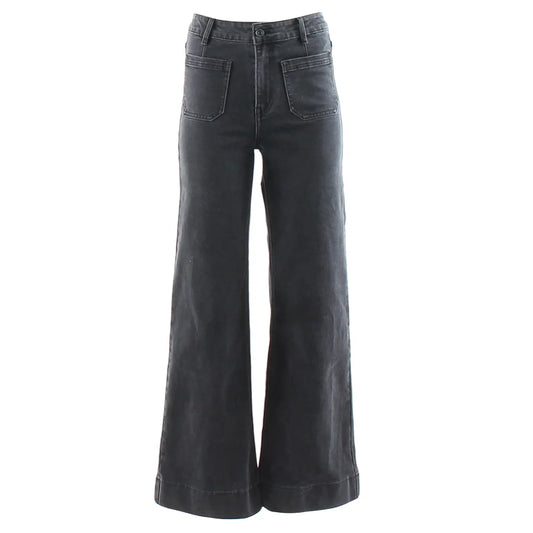 Nola wide leg jeans (black)