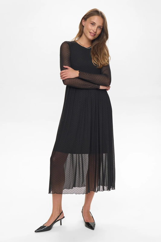 JINNIE DRESS - Caviar