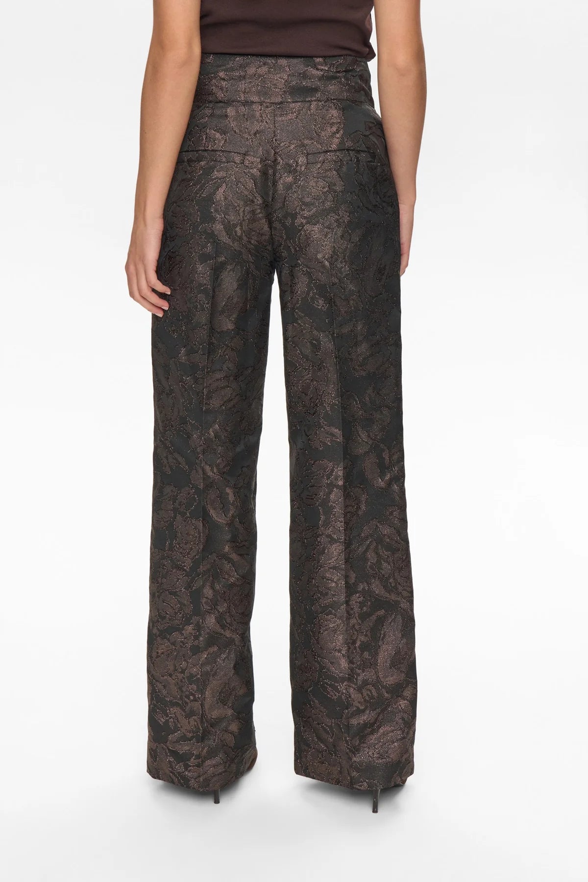 LIKA TROUSERS - Black Coffee