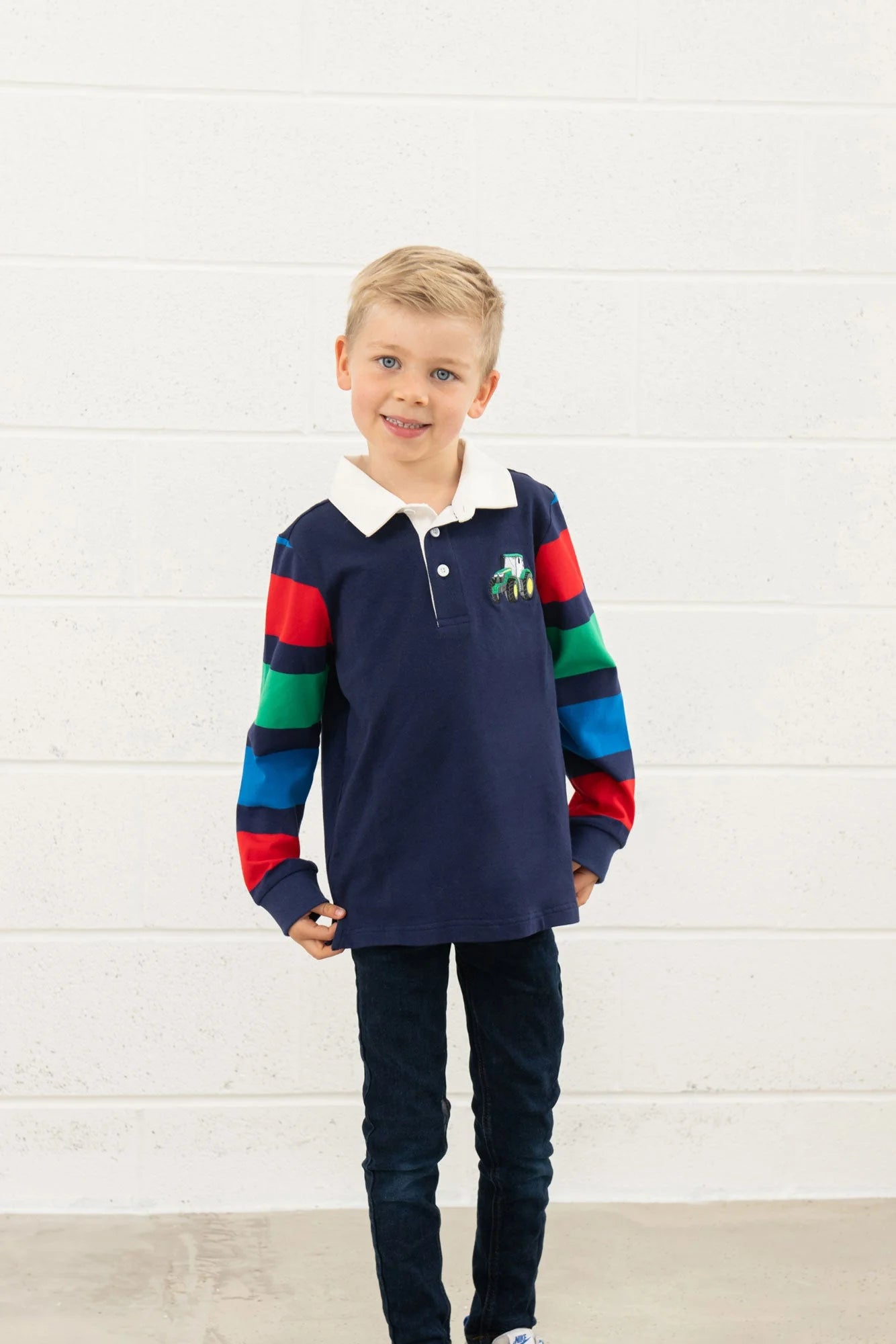 Rafferty Top - Green Tractor