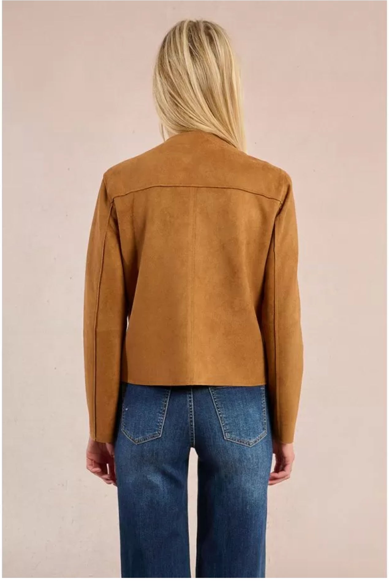 Camel Suede Jacket