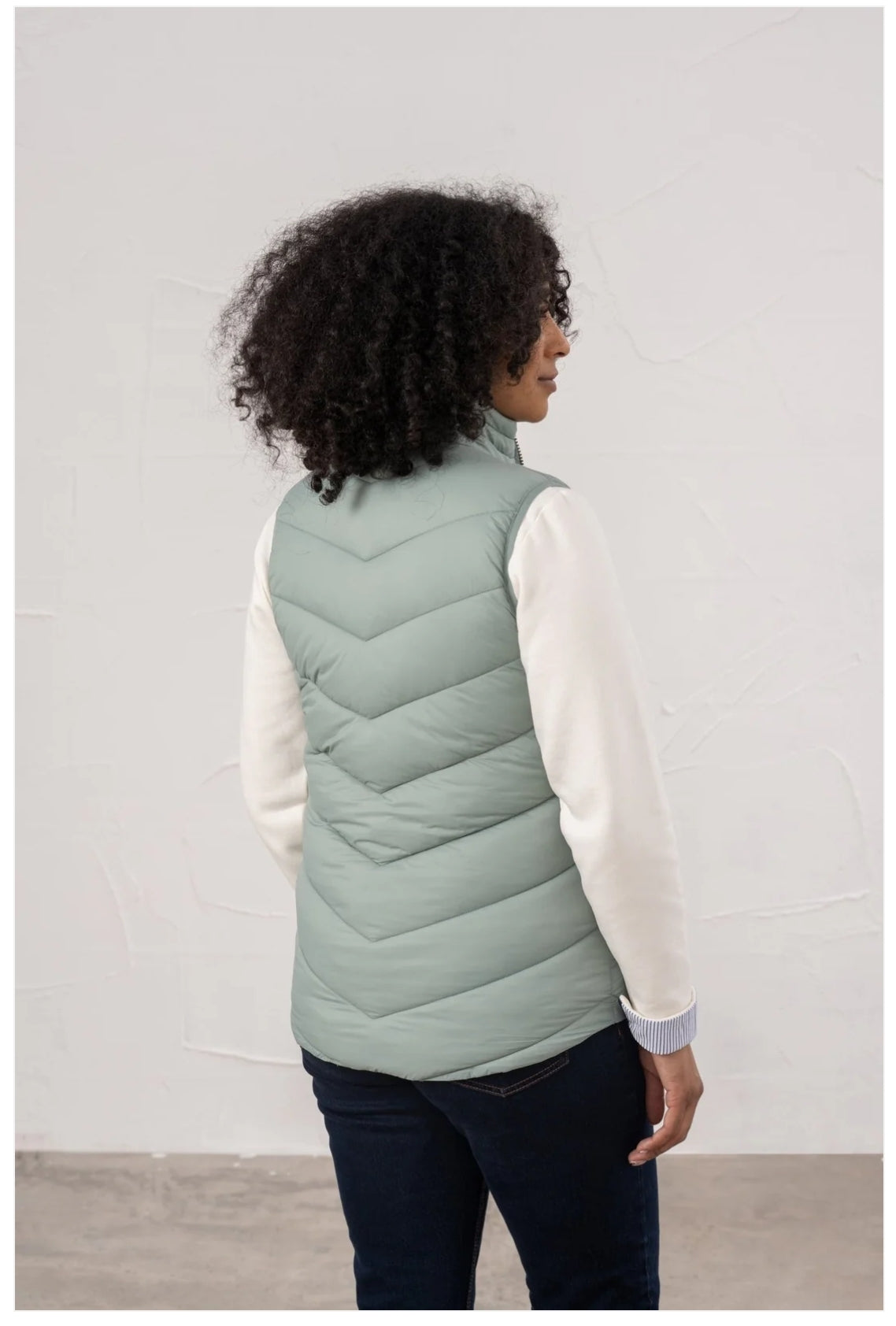 Laurel Gilet Sage