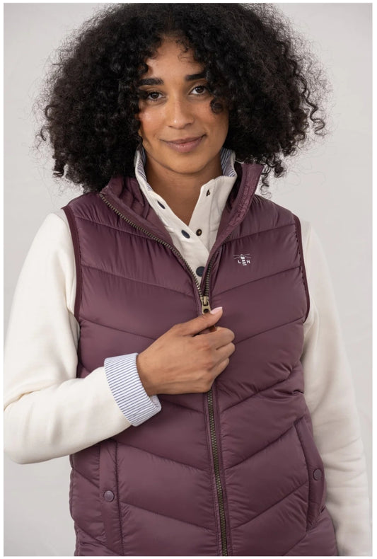 Laurel Gilet Cranberry