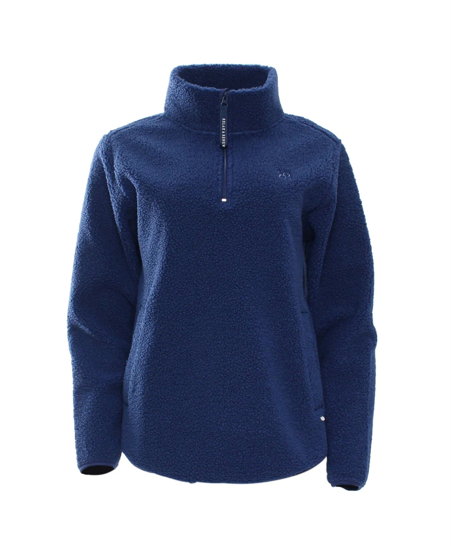 Julia Half Zip Blue