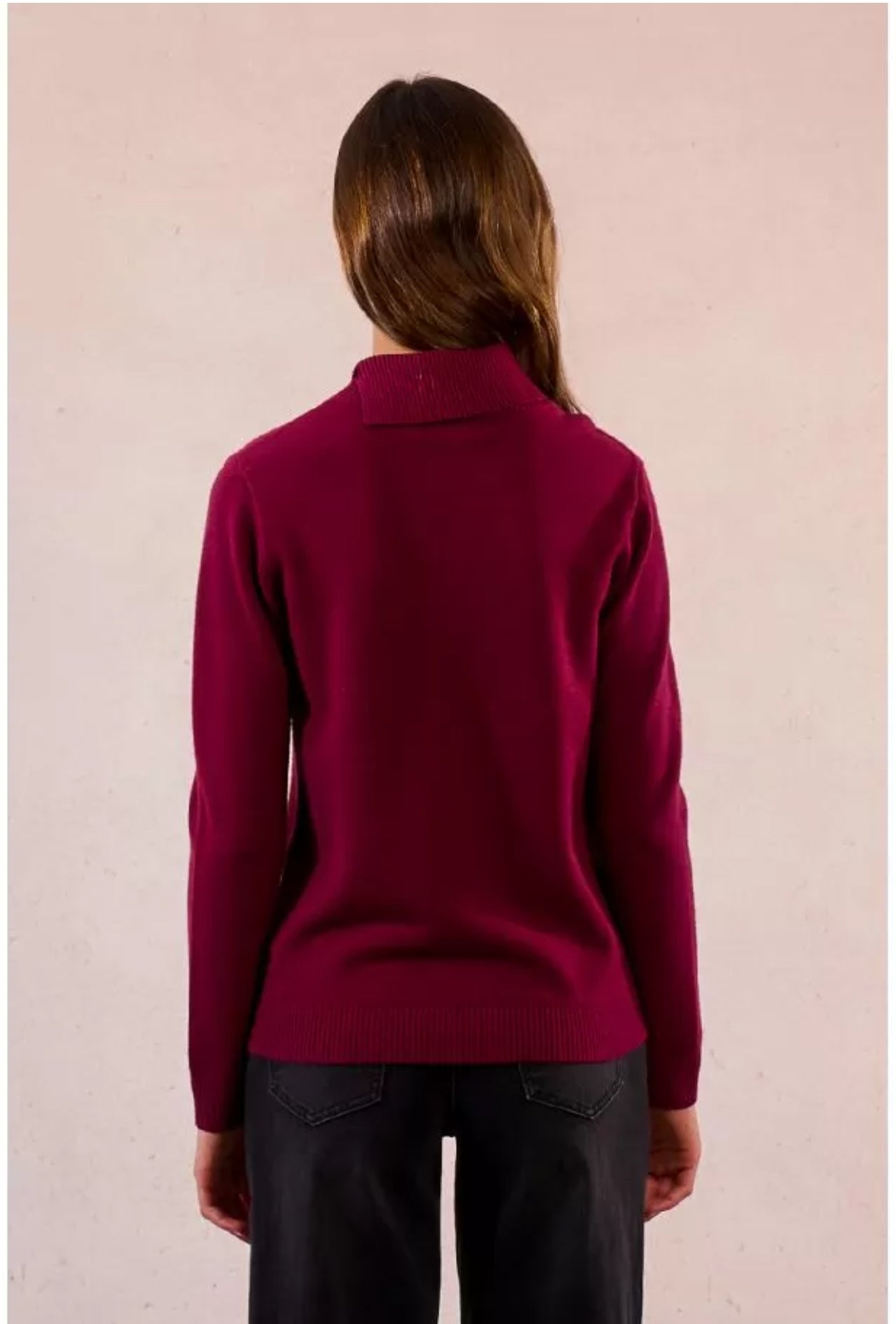 Dark Red Sweater