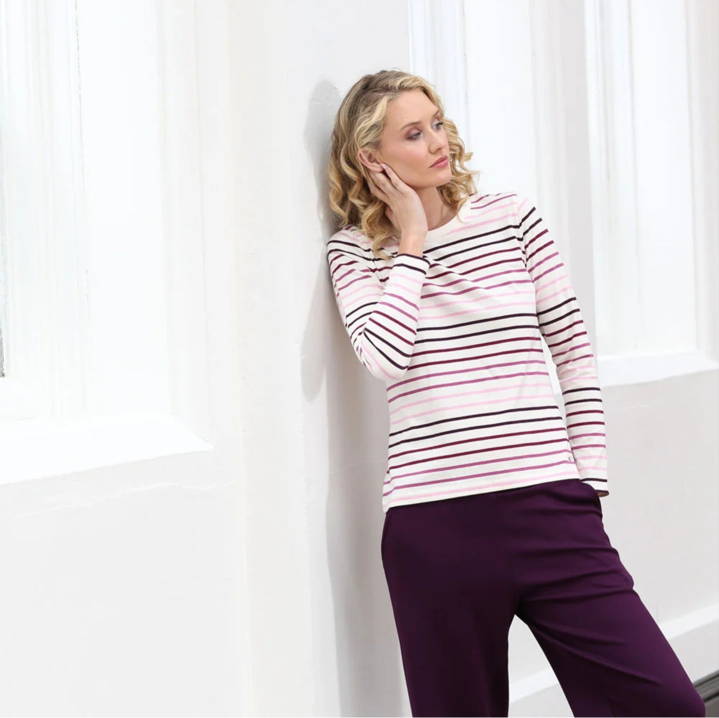 Kimberley Long Sleeve Berry