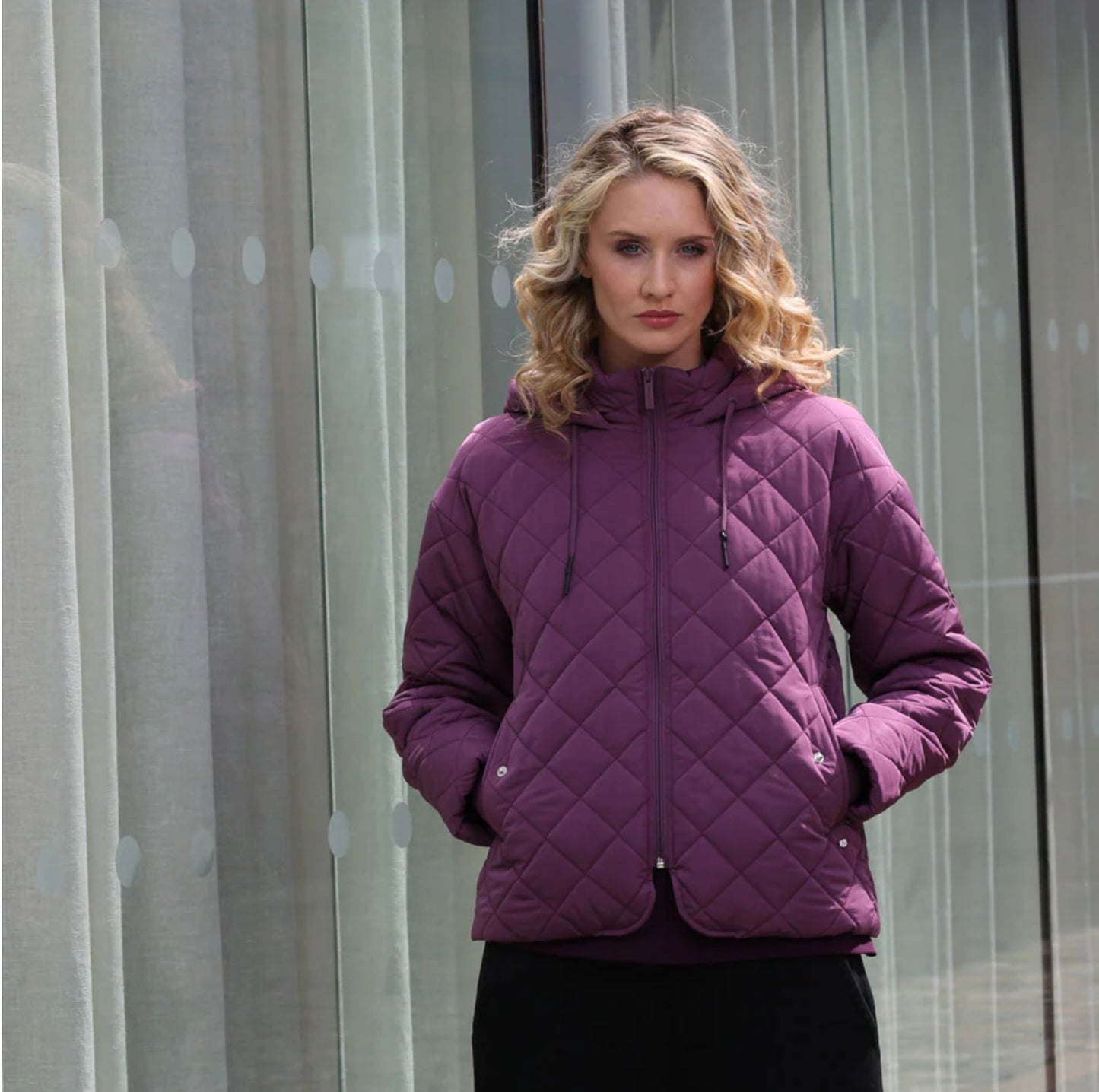 Fia Jacket Plum