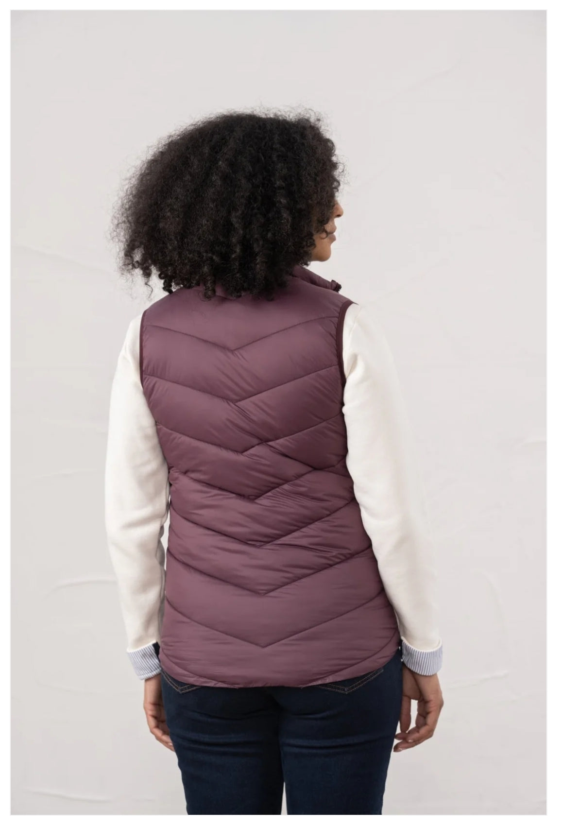 Laurel Gilet Cranberry