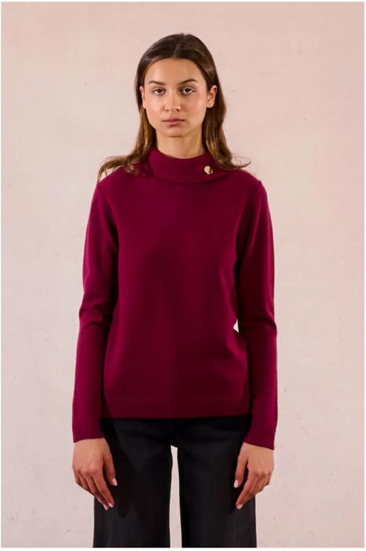 Dark Red Sweater