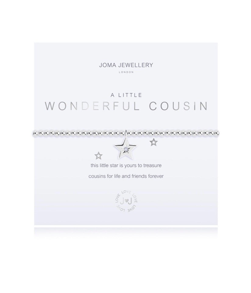 Joma wonderful cousin bracelet