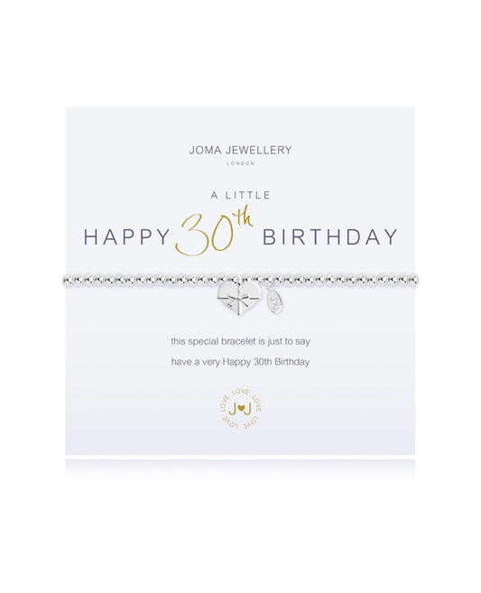 Joma 30th birthday bracelet