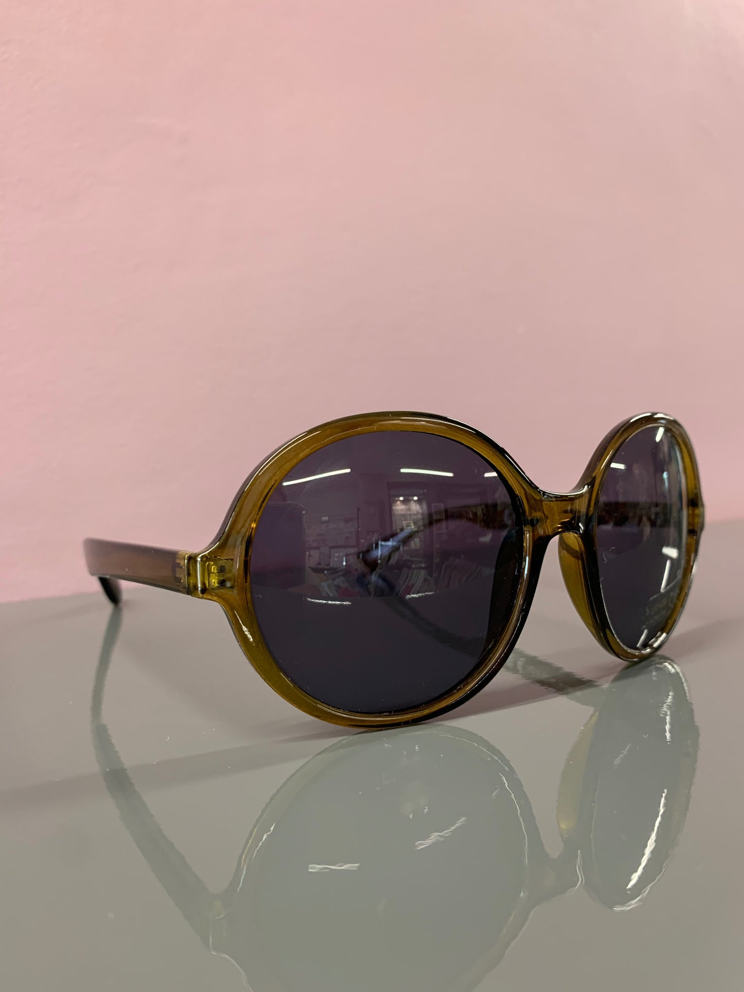 Green sunglasses