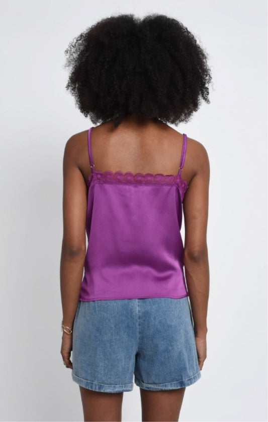 Purple camisole