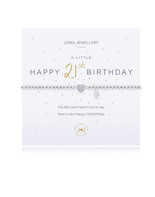 Joma 21st birthday bracelet