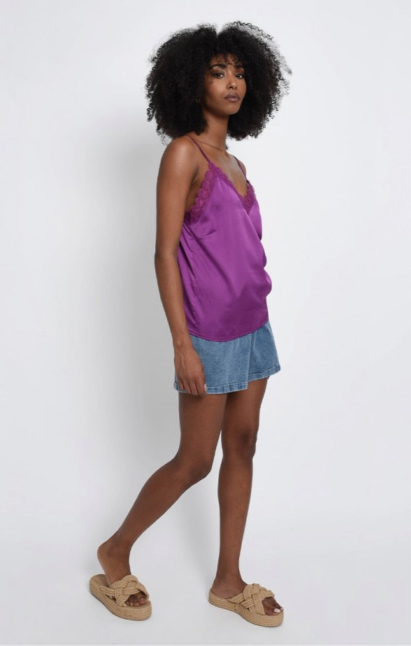 Purple camisole