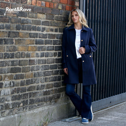 Kyrie Coat Navy