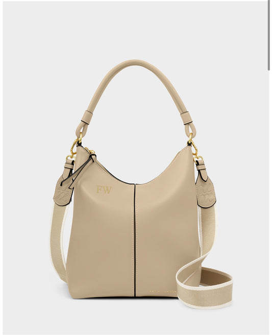 Hallie Satchel Bag TAUPE