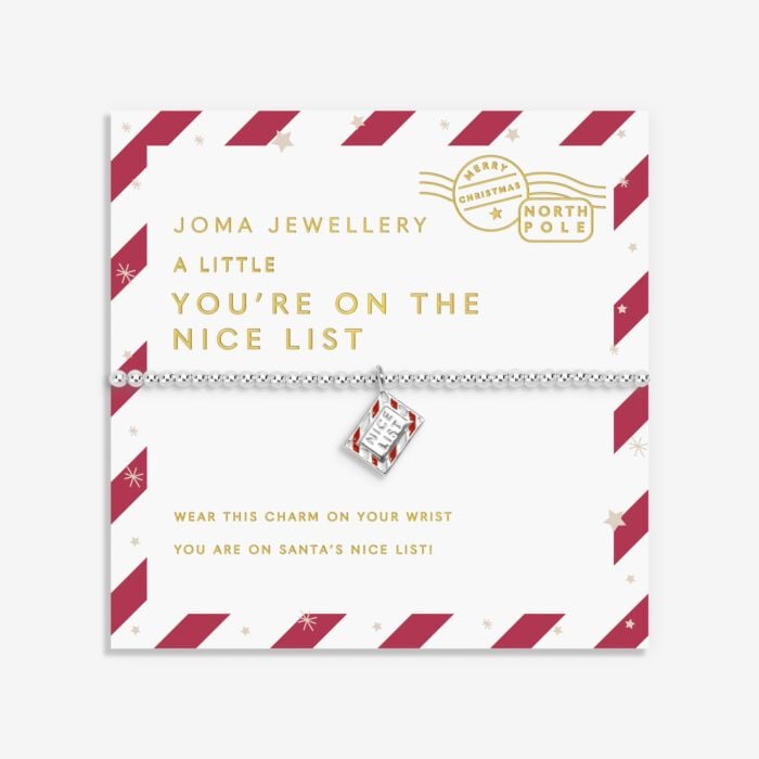 Kids A little ‘Nice List’ bracelet