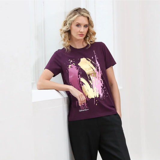Hallie Tee Plum