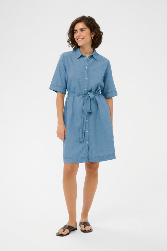 Kajade denim dress