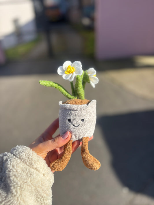 Flower pot (white)