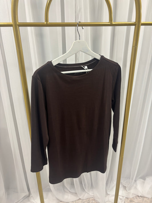 Brown top
