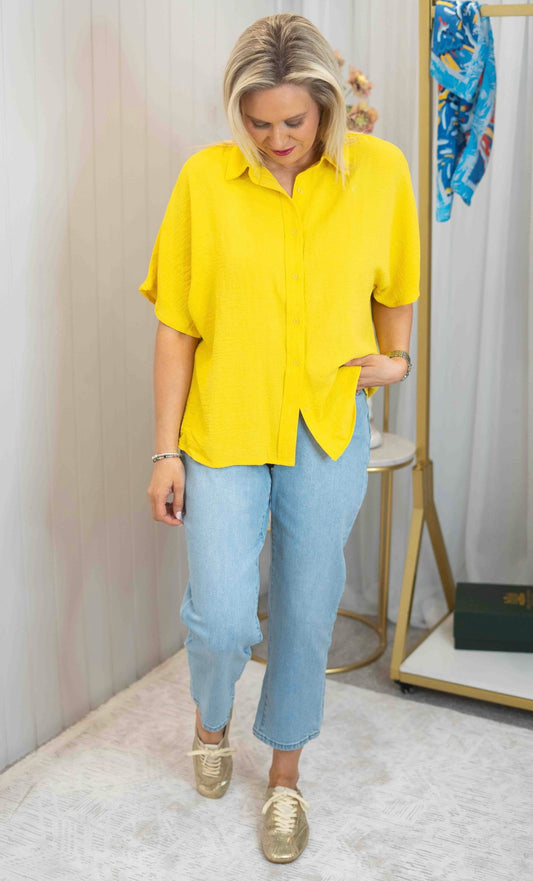 Joanna top (yellow)