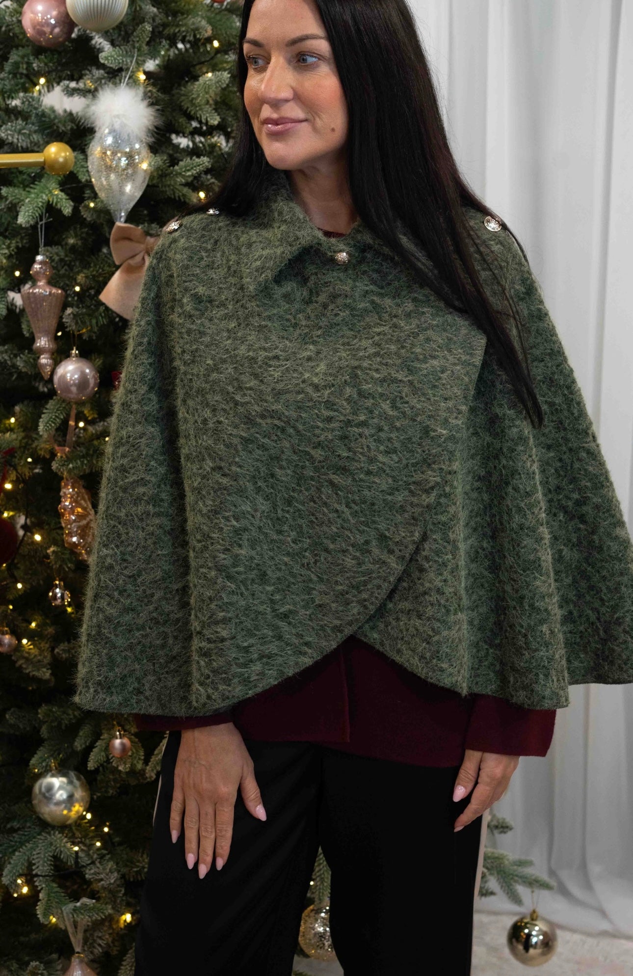 Forest Green Cape
