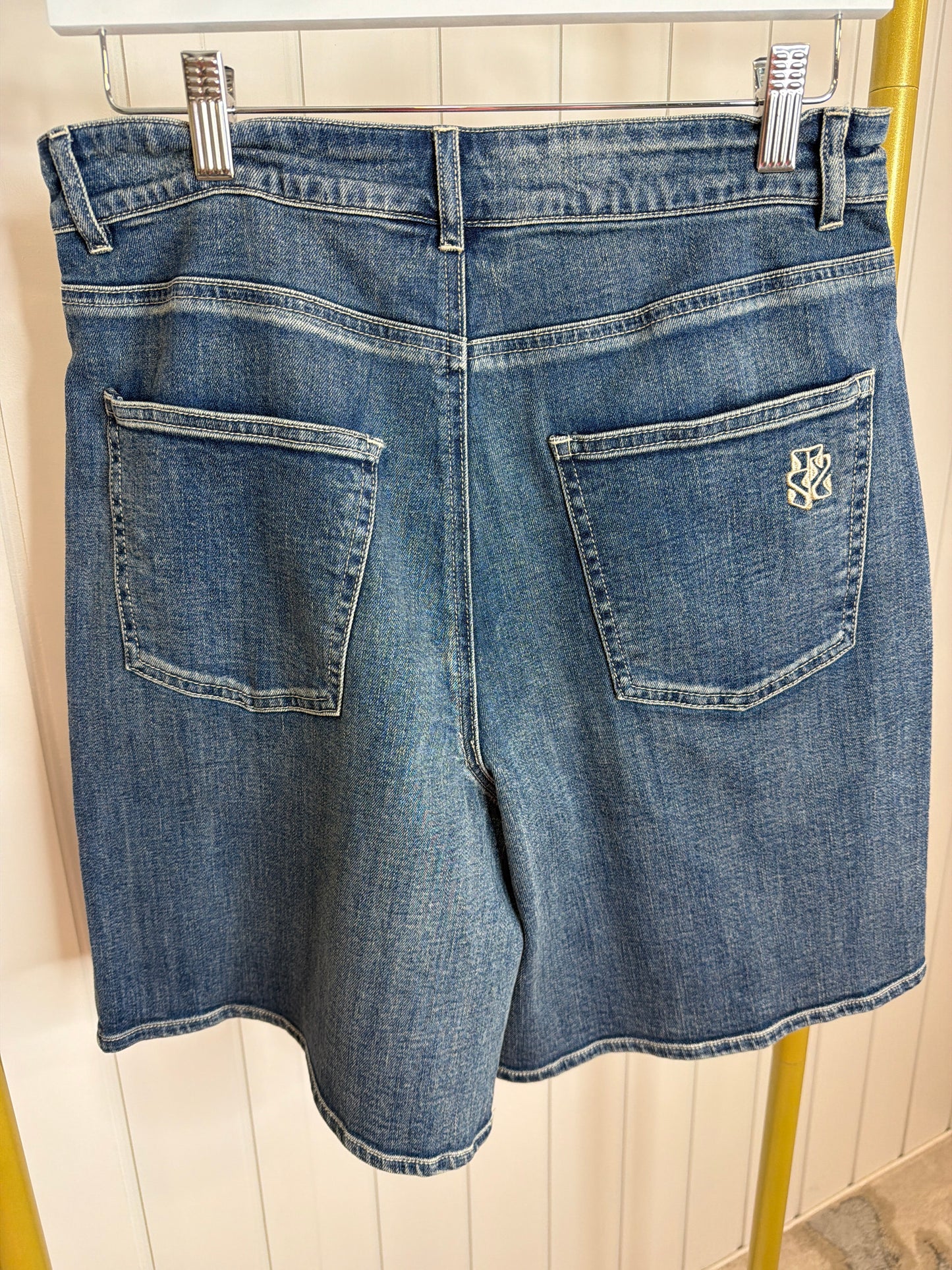 Polinasz denim shorts