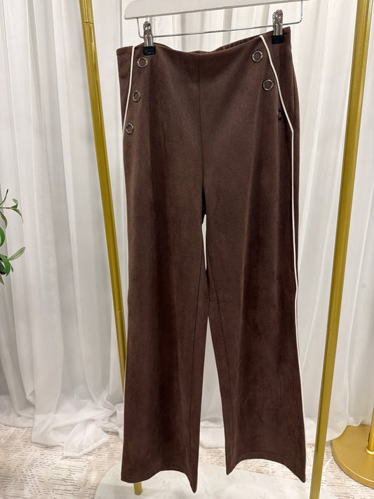 Brown/Ecru Trousers 778T