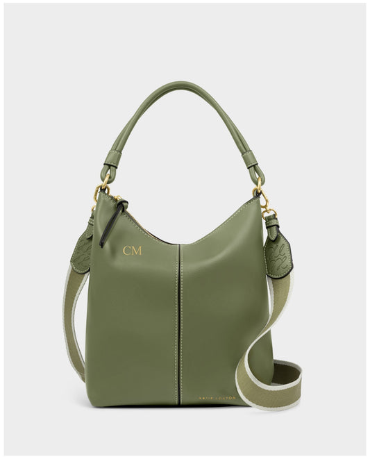 Hallie Satchel Bag KHAKI